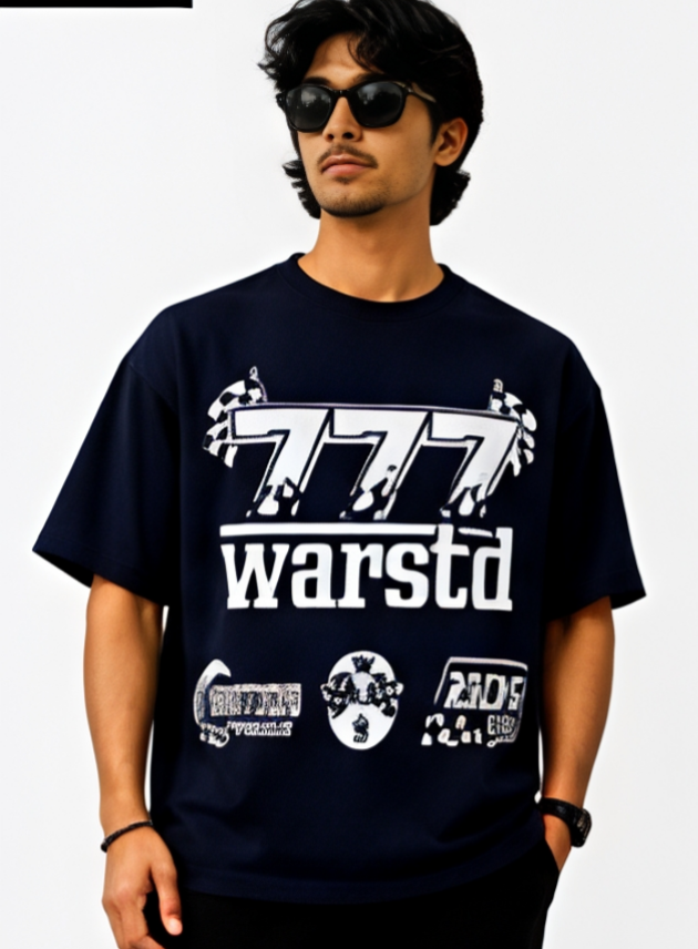 T-shirt mens oversized wastd 777 tees Oversized tees